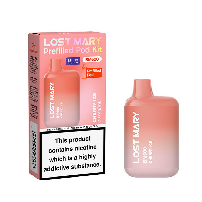 Lost Mary BM600 Prefilled Pod Kit (CHERRY ICE)