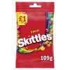 Skittles Vegan Chewy Sweets Fruit Flavoured Treat Bag 109g