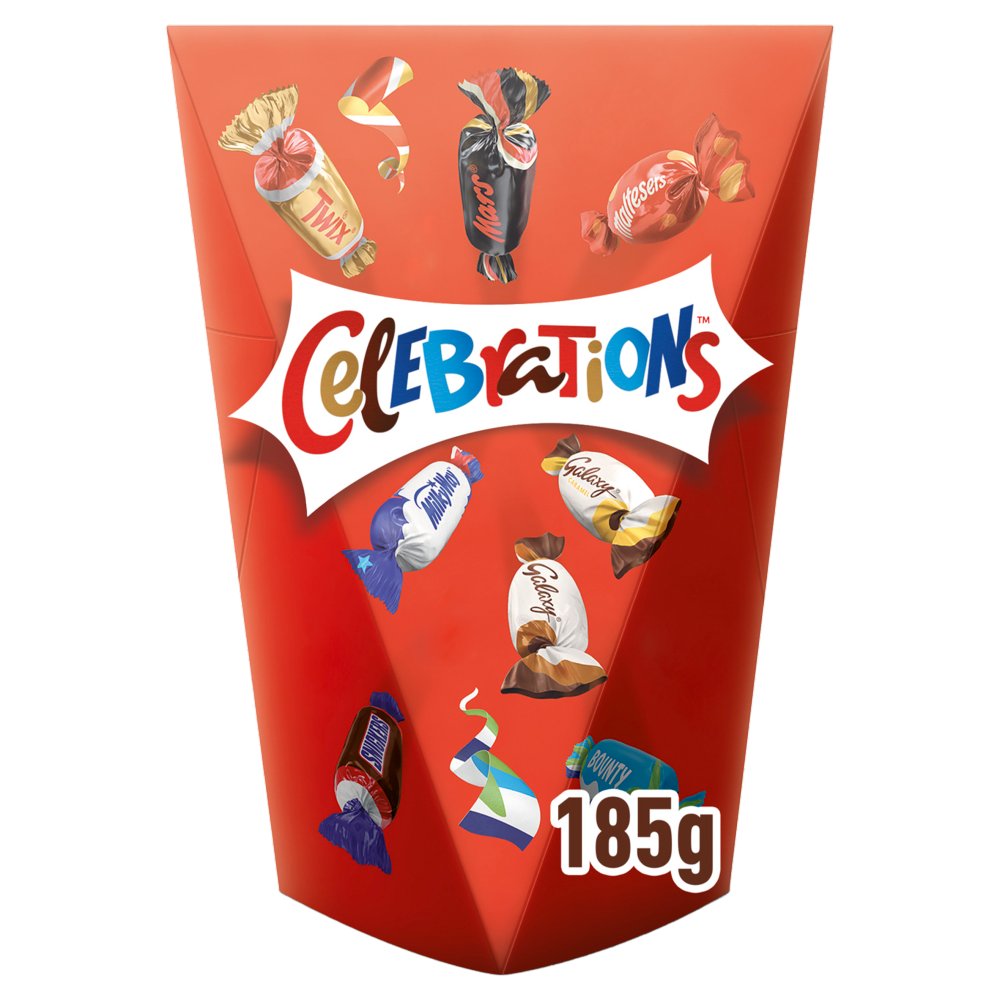 Celebrations Milk Chocolate Gift Box 185g Sml × 1