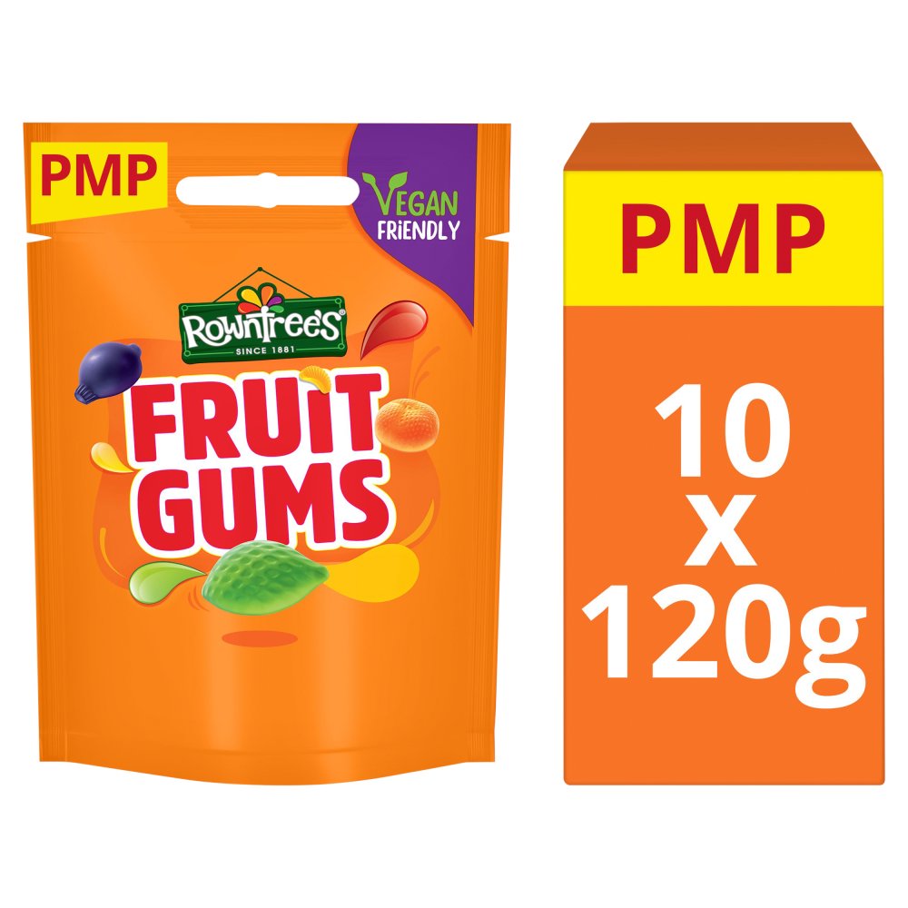 Rowntree's Fruit Gums Sweets Sharing Bag 120g