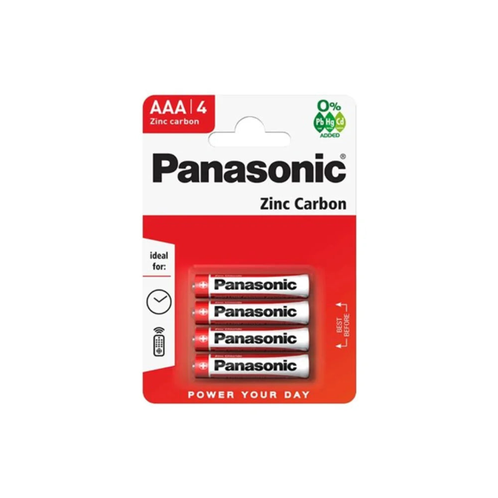 Panasonic Batteries AAA (Pack of 4)