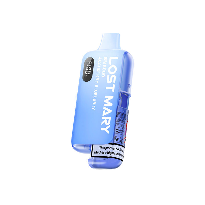 Lost Mary BM6000 Refillable Kit (ACAI BERRY BLUEBERRY)