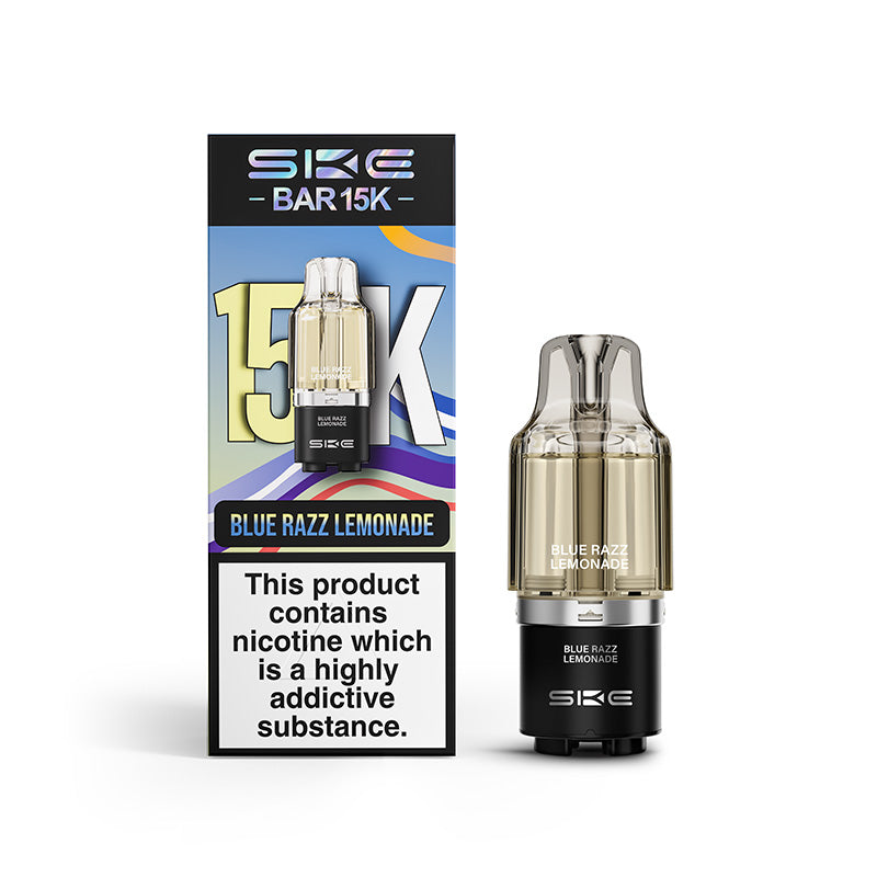 SKE Bar 15K Prefilled Pods (BLUE RAZZ LEMONADE)