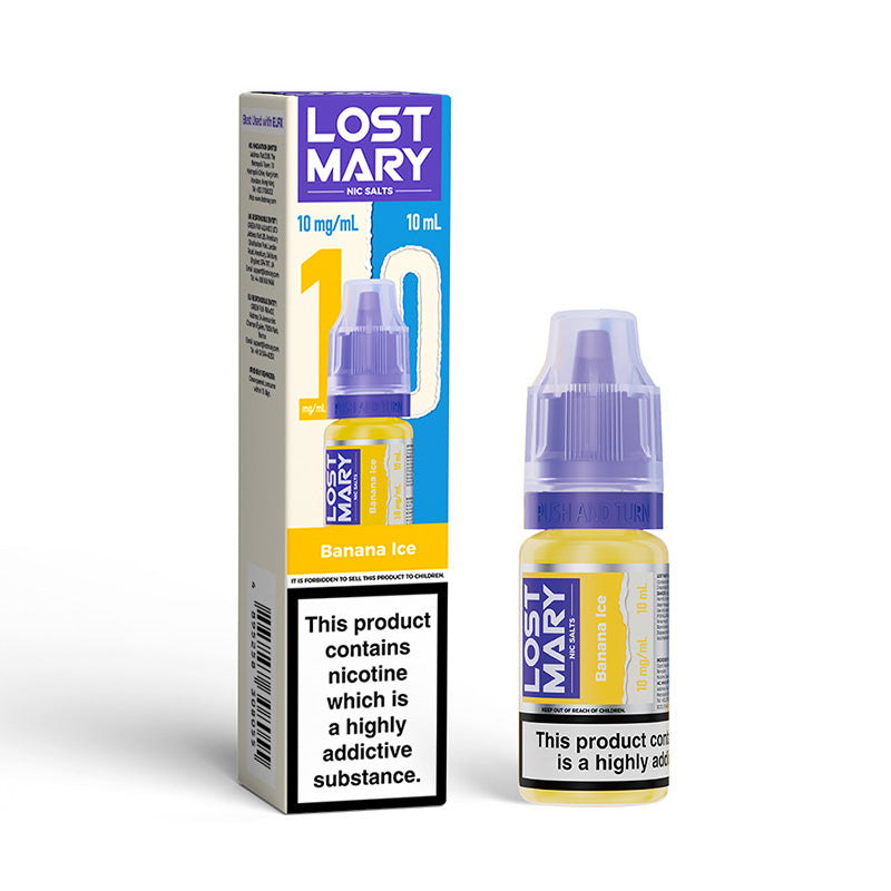 Lost Mary Nic Salt 10mg (BANANA ICE)