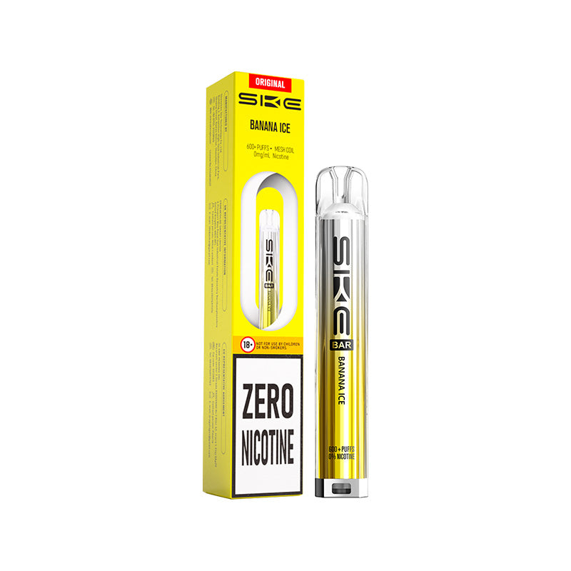 SKE Bar 600 Prefilled Pod Kit 0mg Banana Ice