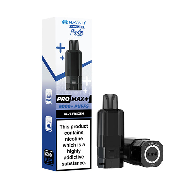Hayati Pro Max+ 6K Prefilled Replacement Pods Blue Frozen