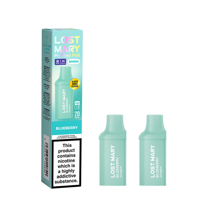 Lost Mary BM600 Prefilled Pods (BLUEBERRY)