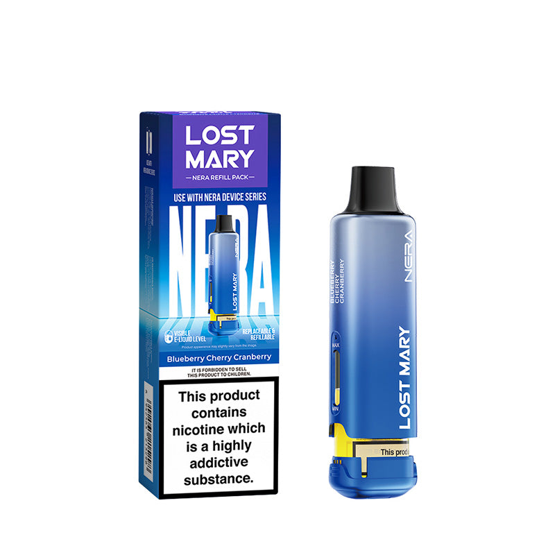 Lost Mary Nera 15K 20mg Prefilled Pods (BLUEBERRY CHERRY CRANBERRY)
