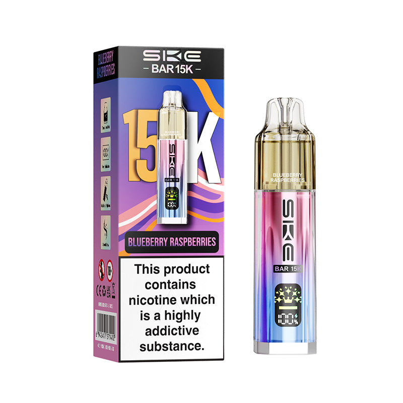 SKE Bar 15K Prefilled Pod Kit (BLUEBERRY RASPBERRIES)