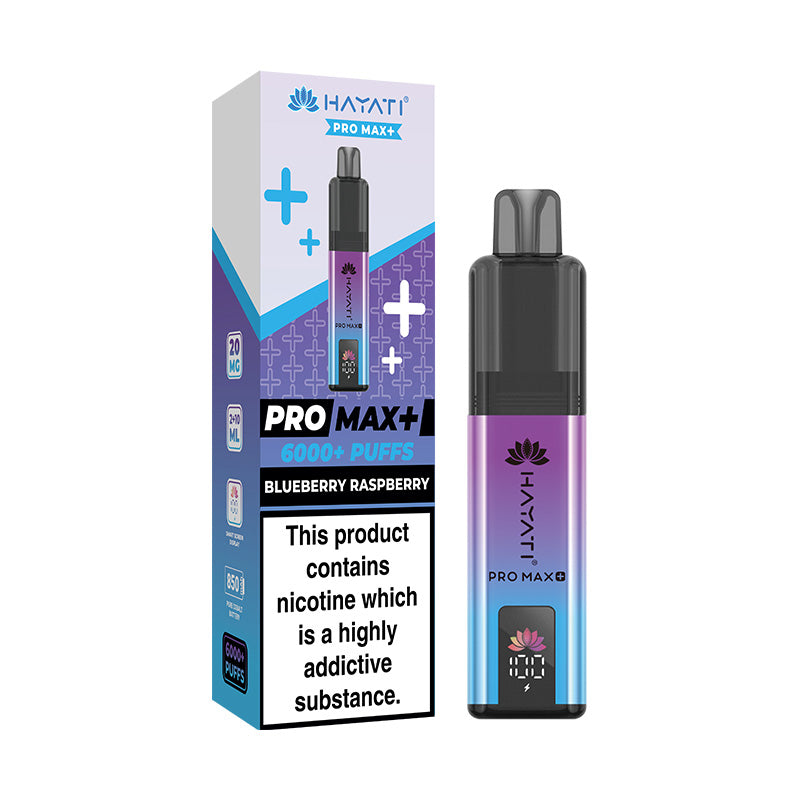 Hayati Pro Max+ 6K Prefilled Pod Kit Blueberry Raspberry