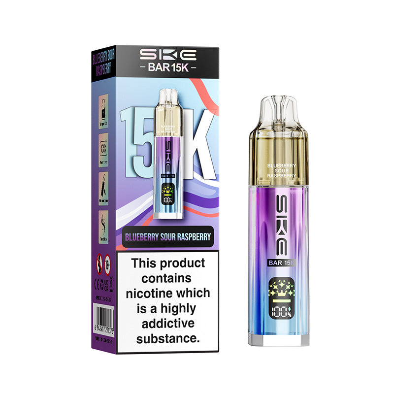 SKE Bar 15K Prefilled Pod Kit (BLUEBERRY SOUR RASPBERRY)
