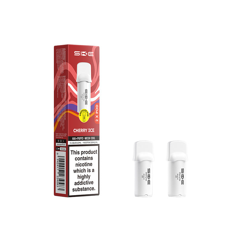 SKE 600 Pro Prefilled Pods 2 Pack (CHERRY ICE)
