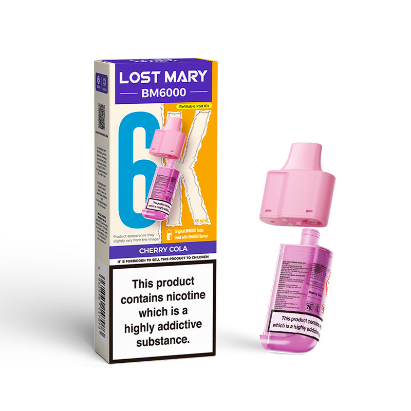 Lost Mary BM6000 Replaceable Pod (CHERRY COLA)