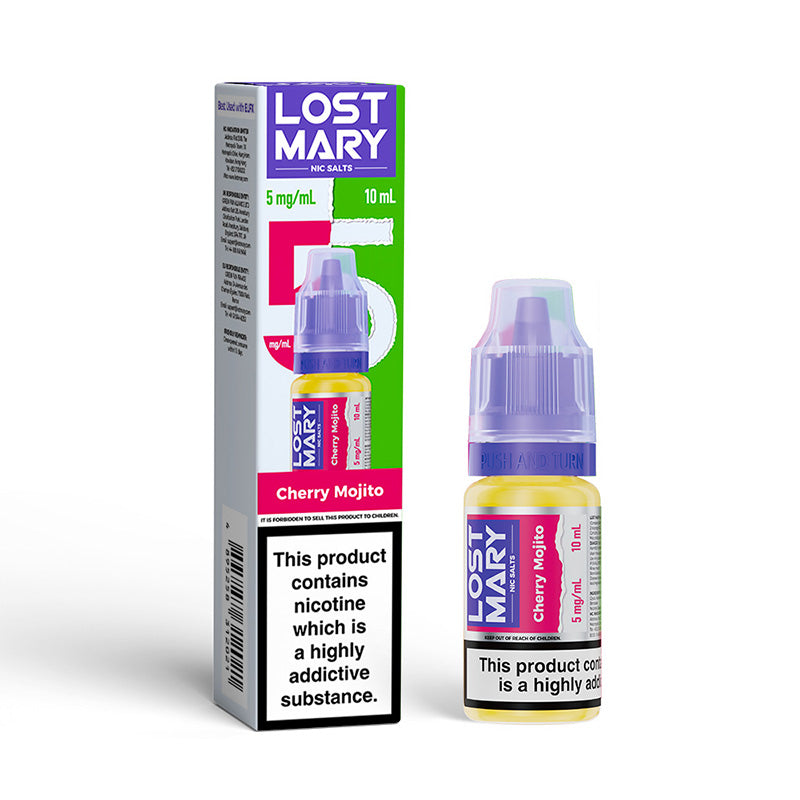 Lost Mary Nic Salt 5mg (CHERRY MIJITO)