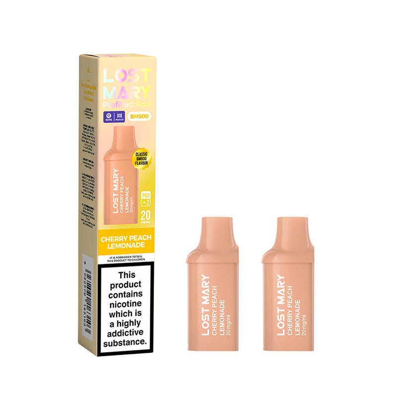 Lost Mary BM600 Prefilled Pods (CHERRY PEACH LEMONADE)