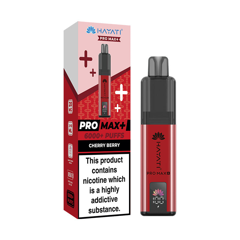 Hayati Pro Max+ 6K Prefilled Pod Kit Cherry Berry
