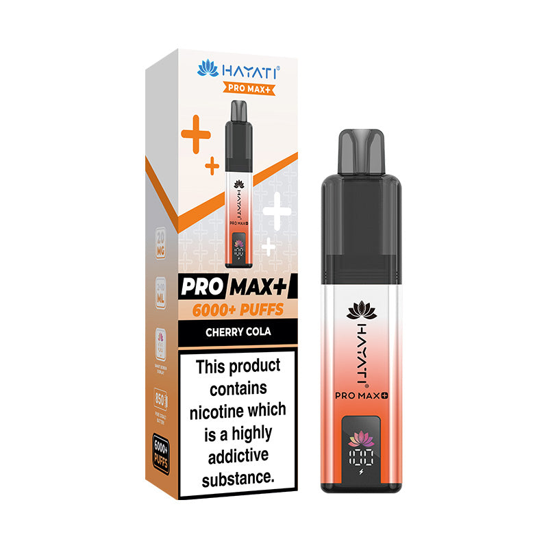 Hayati Pro Max+ 6K Prefilled Pod Kit Cherry Cola