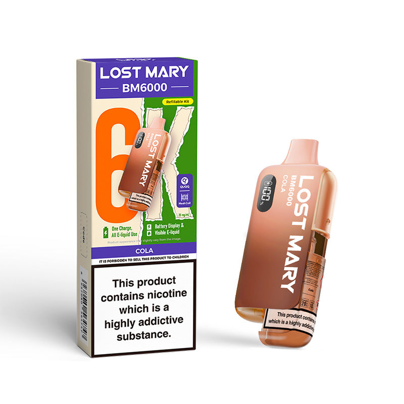 Lost Mary BM6000 Refillable Kit (COLA)