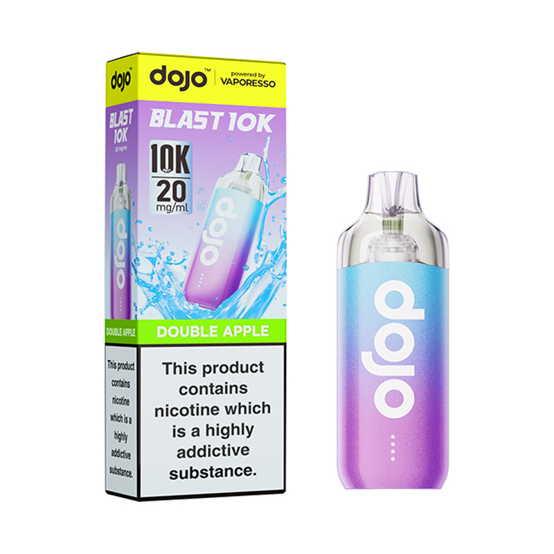 Dojo Blast 10K Big Puff Devices (DOUBLE APPLE)