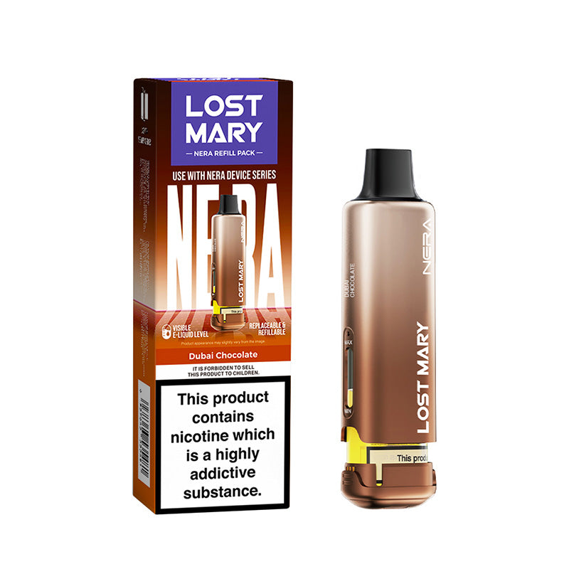 Lost Mary Nera 15K 20mg Prefilled Pod (DUBAI CHOCOLATE)