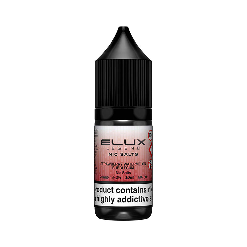 Elux Legend Nic Salt 10mg (STRAWBERRY WATERMELON BUBBLEGUM)