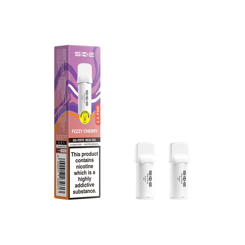 SKE 600 Pro Prefilled Pods 2 Pack (FIZZY CHERRY)
