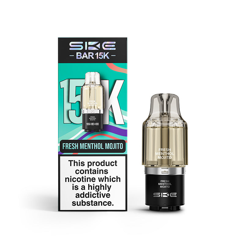 SKE Bar 15K Prefilled Pods (FRESH MENTHOL MOJITO)