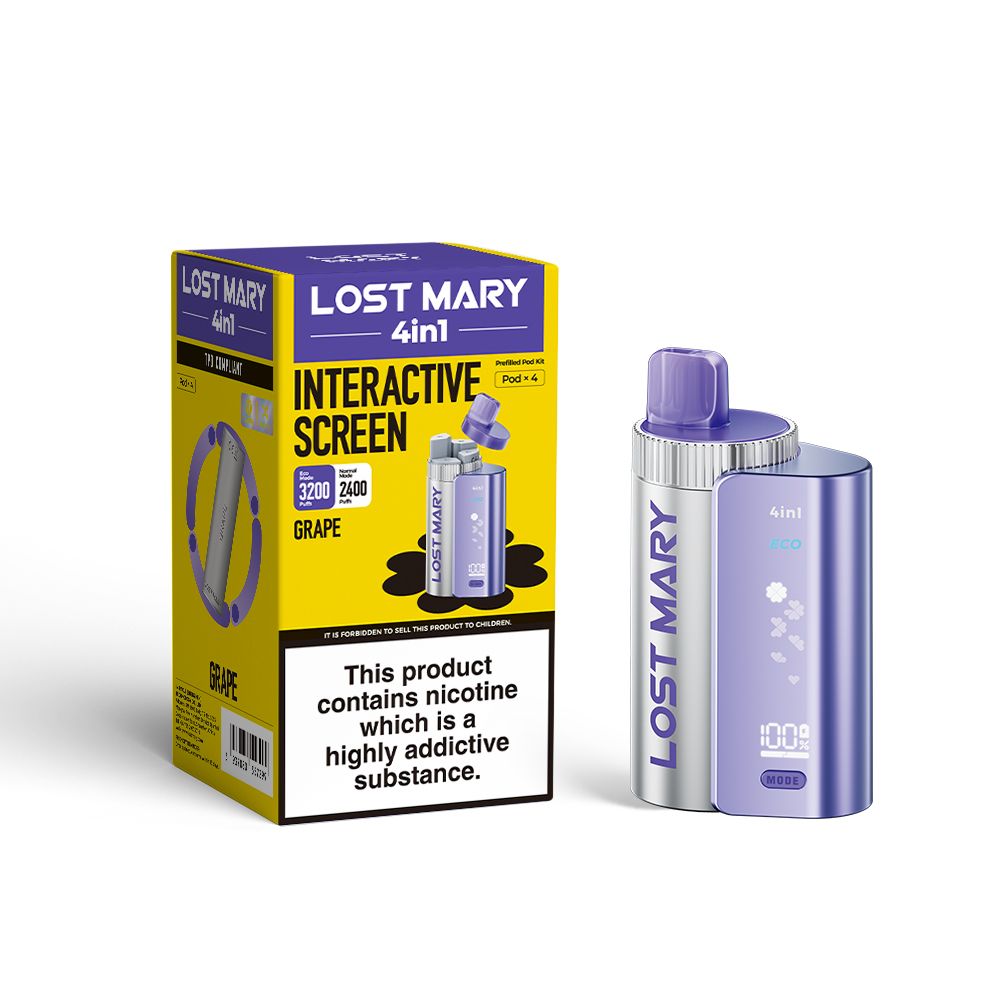 Lost Mary 4-in-1 Pod Kit (GRAPE)