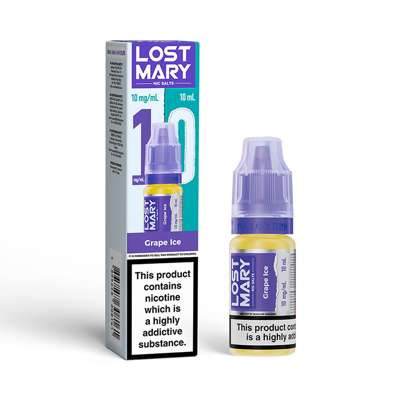 Lost Mary Nic Salt 10mg (GRAPE ICE)