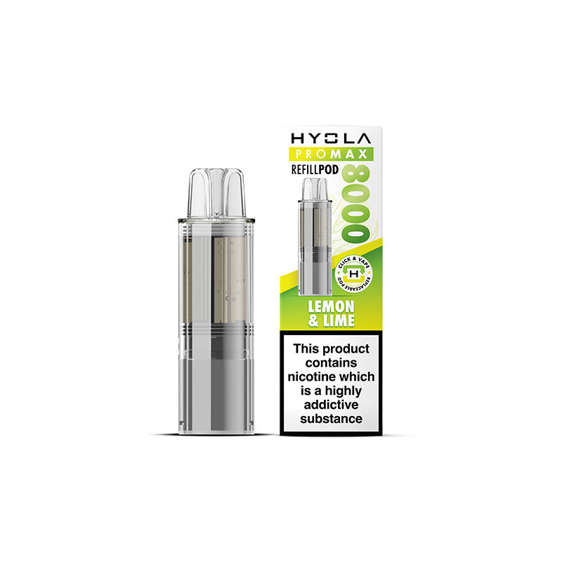 Hyola Pro Max 8000 Prefilled Pod Lemon Lime