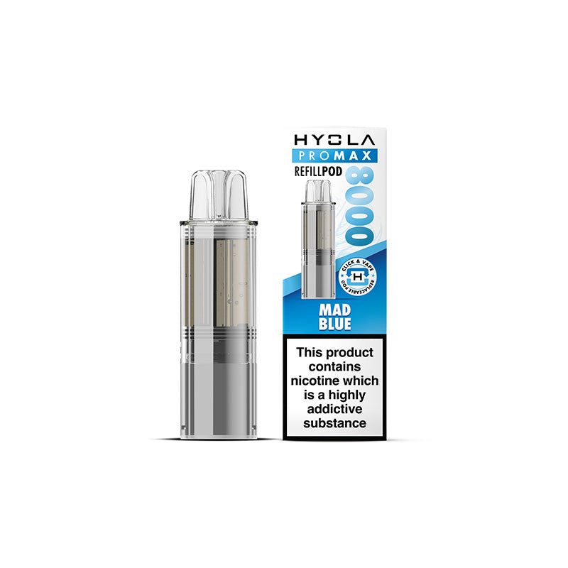 Hyola Pro Max 8000 Prefilled Pod Mad Blue