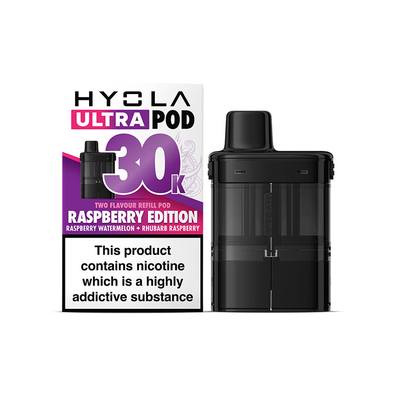 Hyola Ultra 30K Prefilled Pods Raspberry Edition