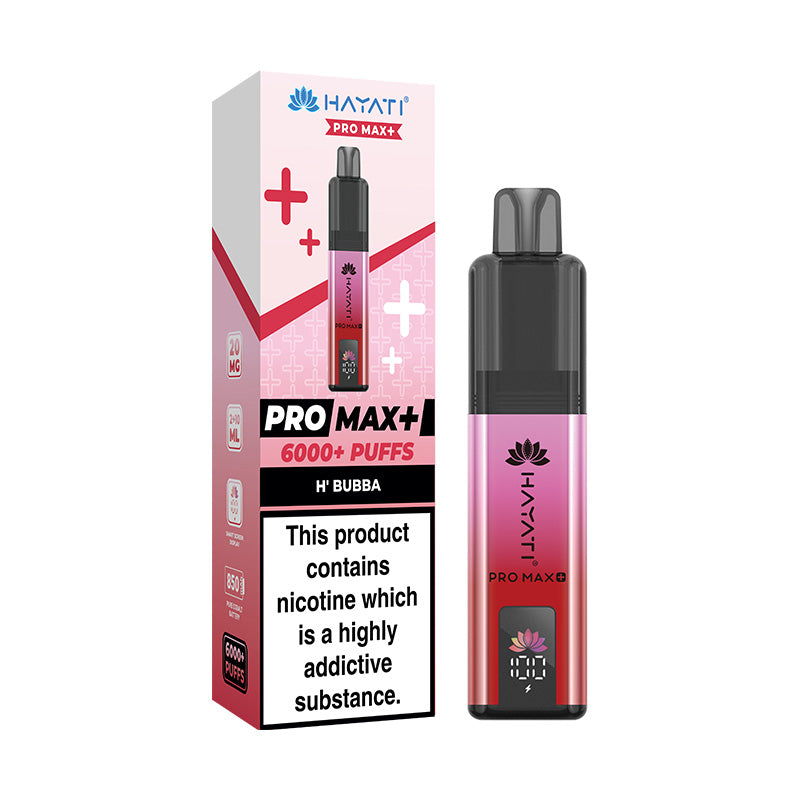 Hayati Pro Max+ 6K Prefilled Pod Kit H'Bubba