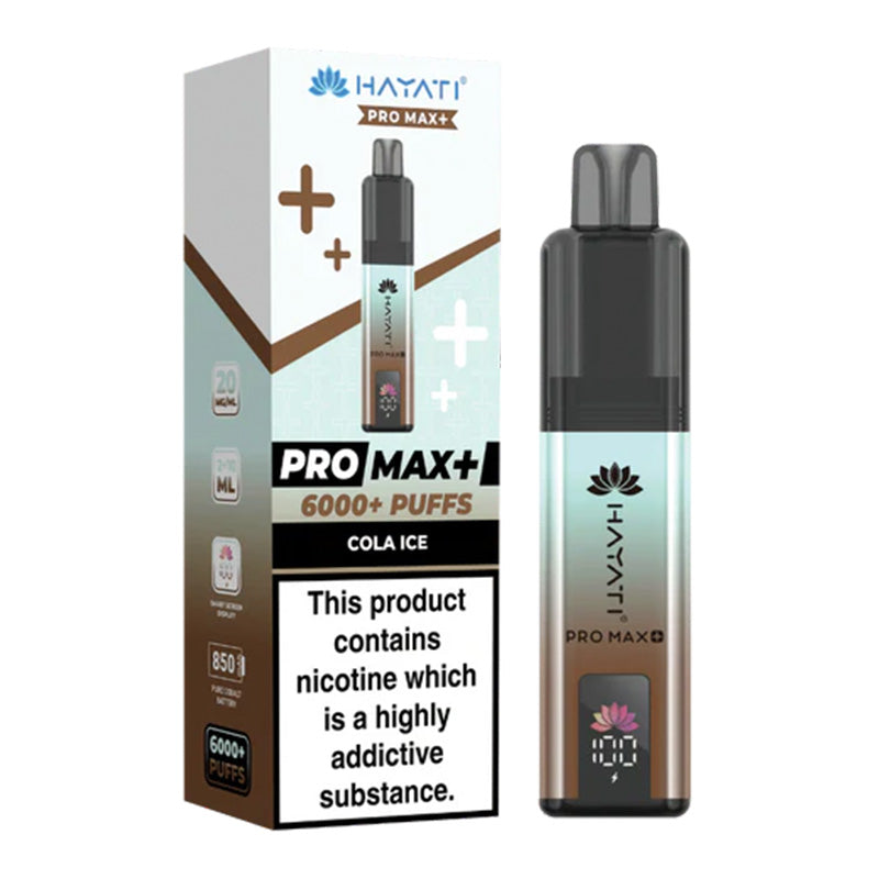 Hayati Pro Max+ 6K Prefilled Pod Kit Cola Ice
