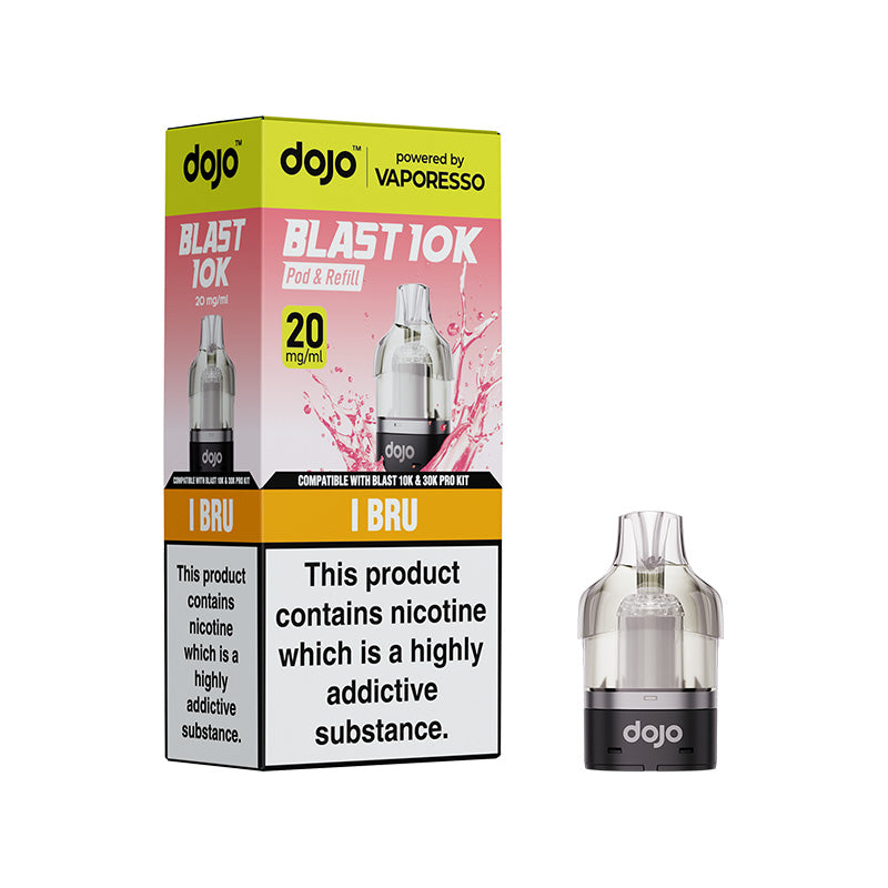 Dojo Blast 10K Prefilled Pods (I BRU)
