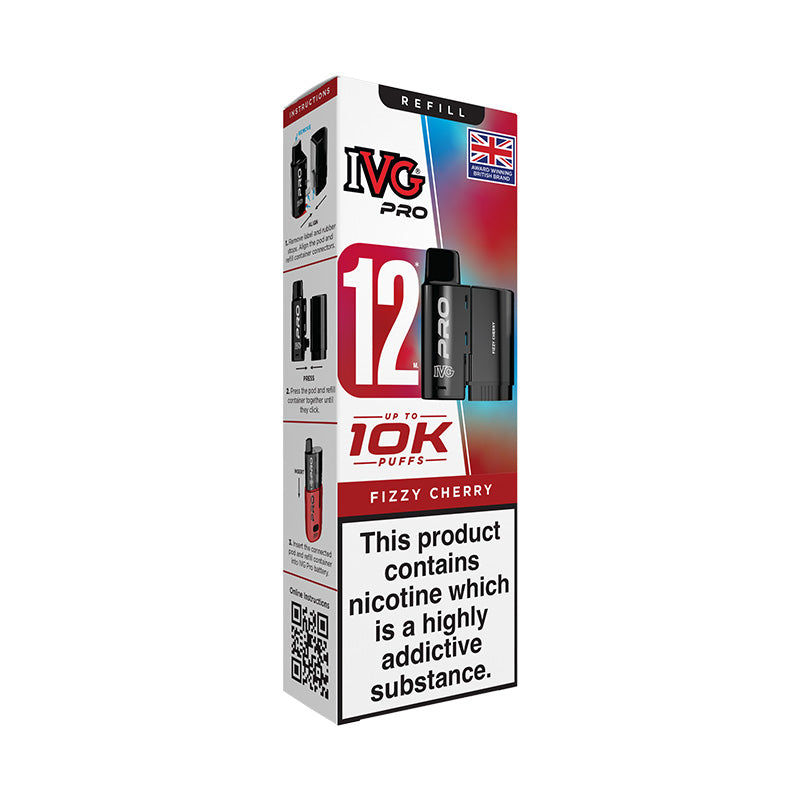 IVG Pro 12 20mg Prefilled Pod (FIZZY CHERRY)