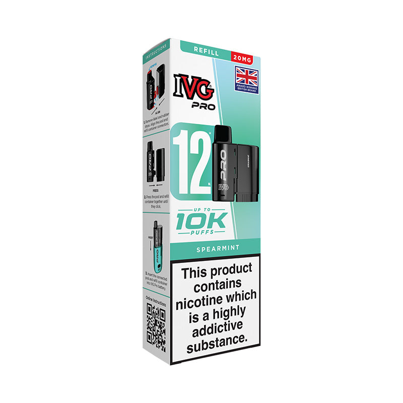 IVG Pro 12 20mg Prefilled Pod (SPEARMINT)