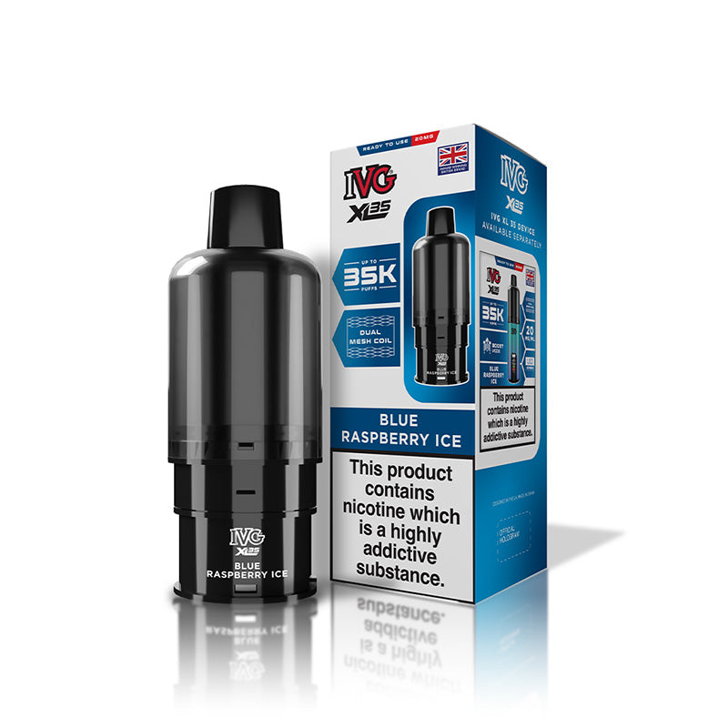 IVG XL 35K Prefilled Pod (BLUE RASPBERRY ICE)