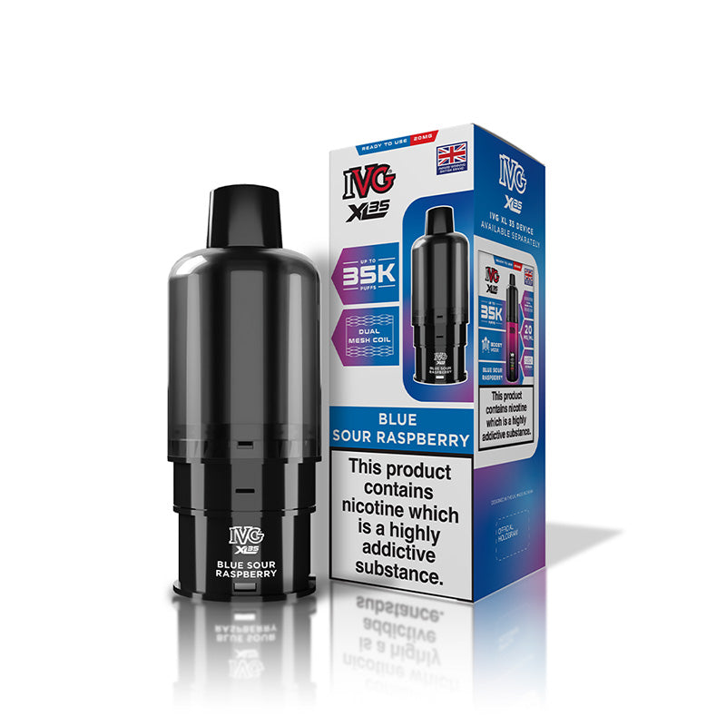 IVG XL 35K Prefilled Pod (BLUE SOUR RASPBERRY)