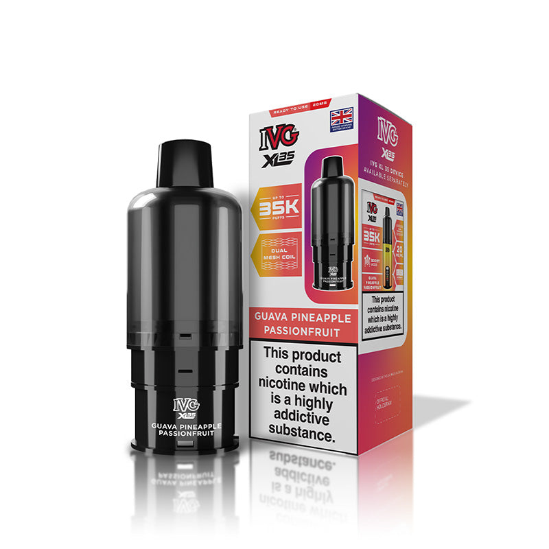 IVG XL 35K Prefilled Pod (GUAVA PINEAPPLE PASSIONFRUIT)