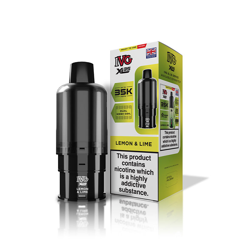 IVG XL 35K Prefilled Pod (LEMON & LIME)