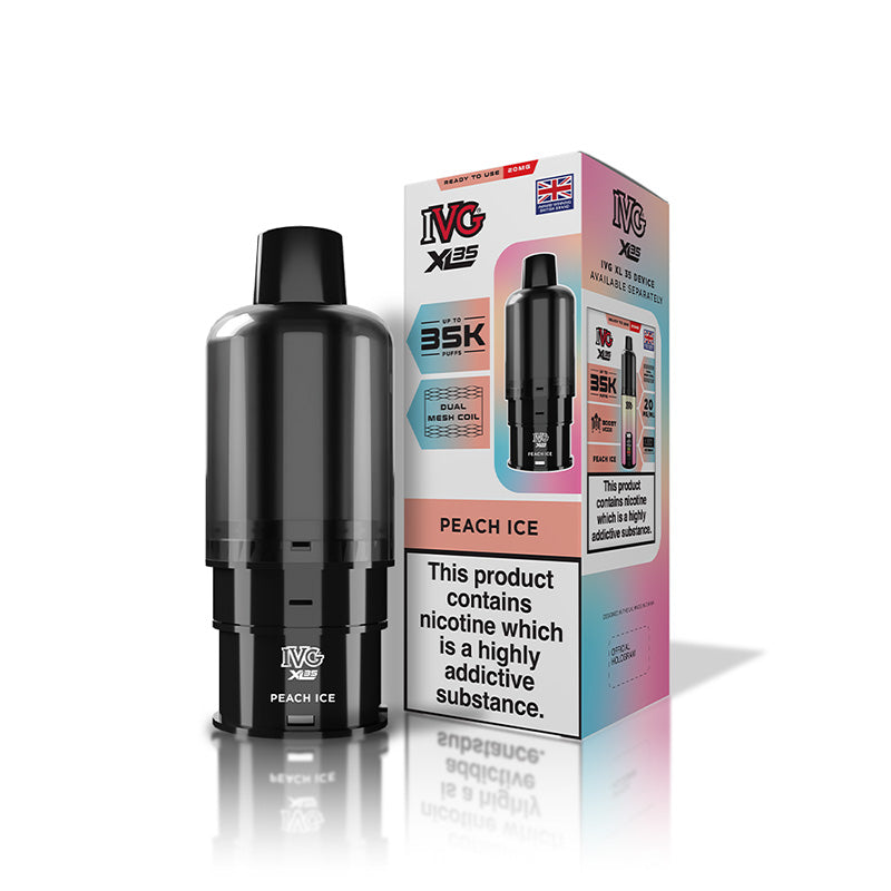 IVG XL 35K Prefilled Pod (PEACH ICE)
