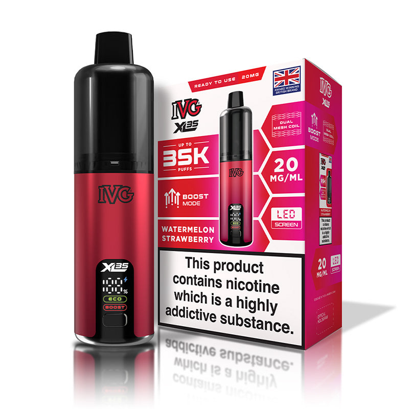 IVG XL 35K Prefilled Pod Kit (WATERMELON STRAWBERRY)