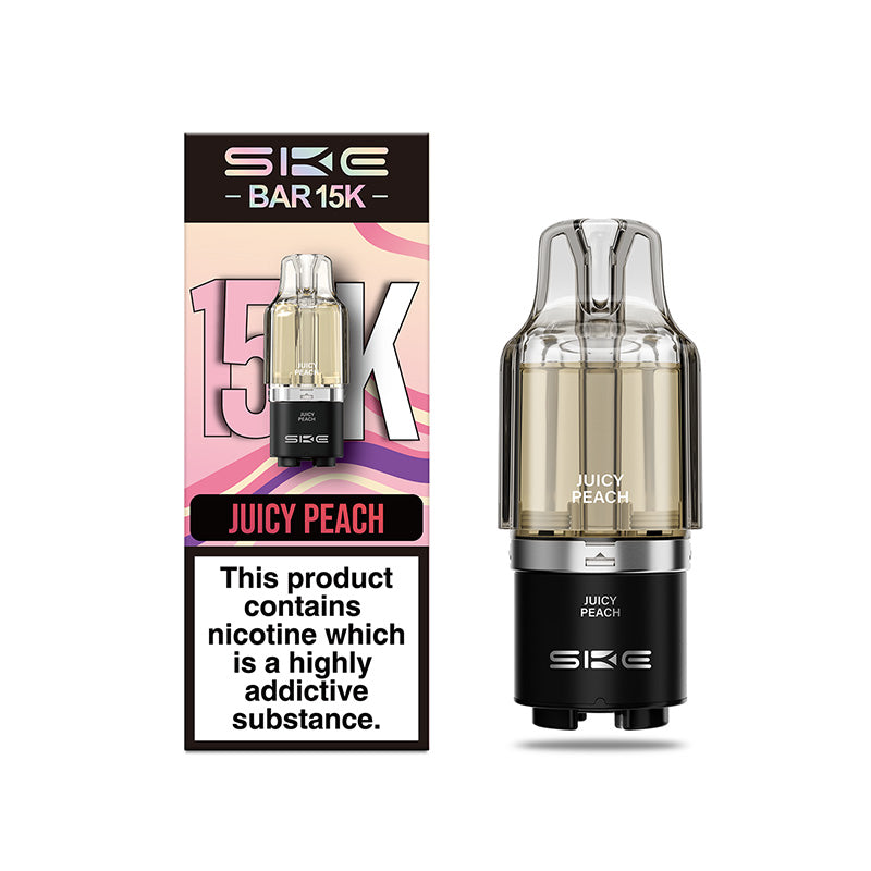 SKE Bar 15K Prefilled Pods (JUICY PEACH)