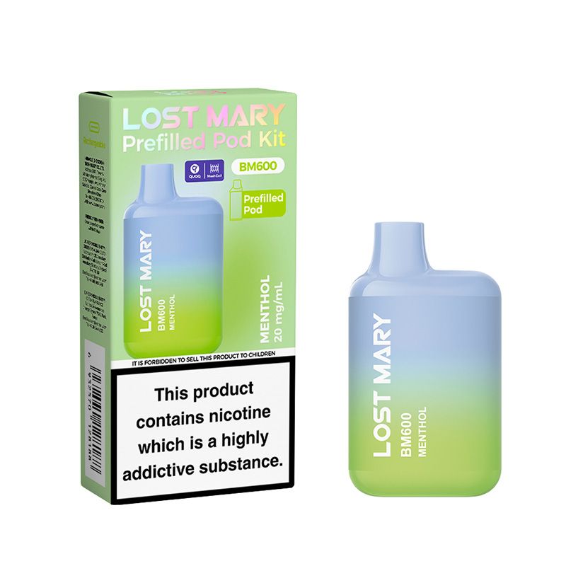 Lost Mary BM600 Prefilled Pod Kit (MENTHOL)