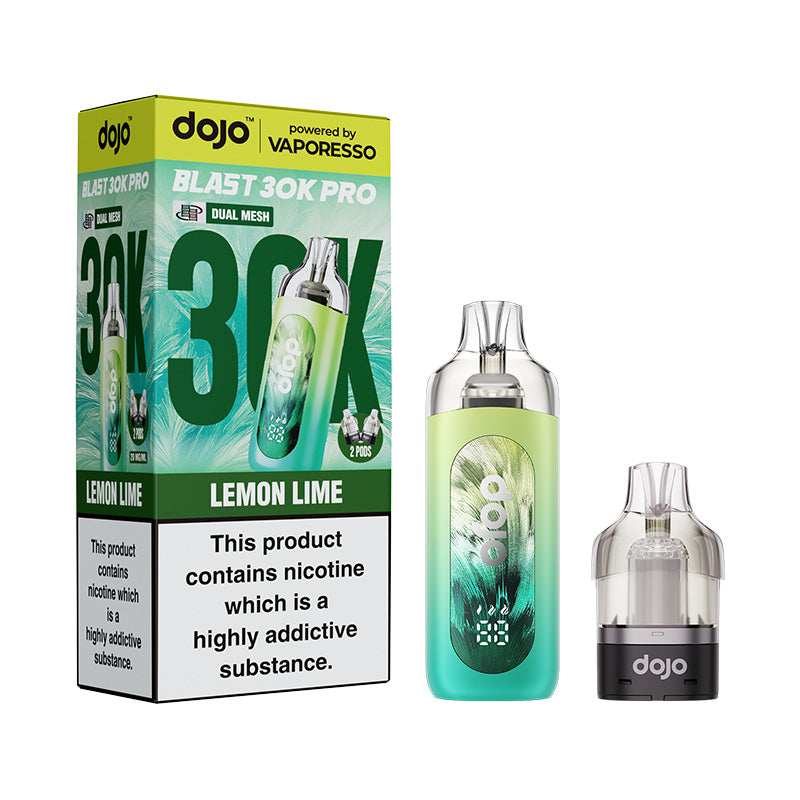 Vaporesso Dojo Blast 30K Pro Prefilled Pod Kit Lemon Lime