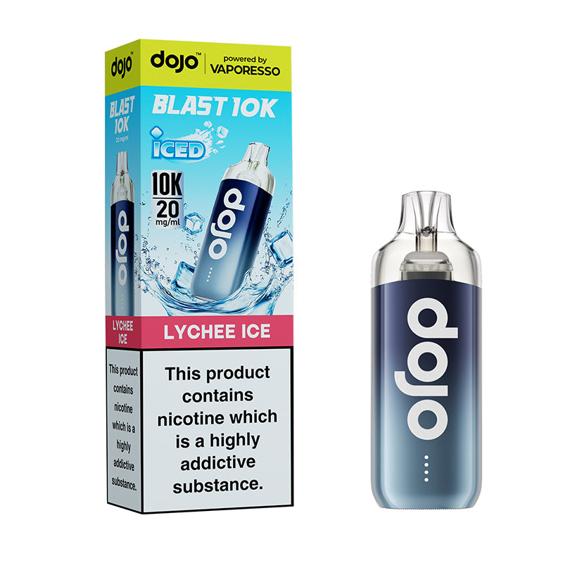 Dojo Blast 10K Big Puff Device (LYCHEE ICE)