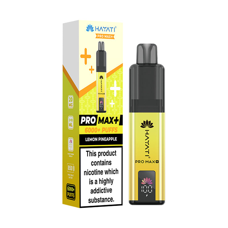 Hayati Pro Max+ 6K Prefilled Pod Kit Lemon Pineapple