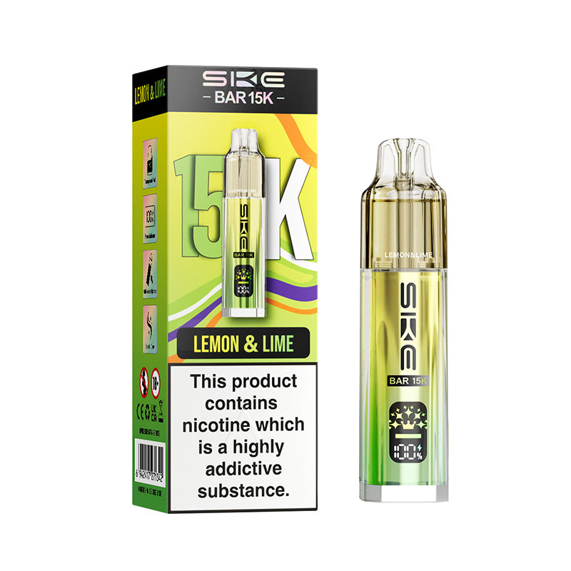 SKE Bar 15K Prefilled Pod Kit (LEMON & LIME)