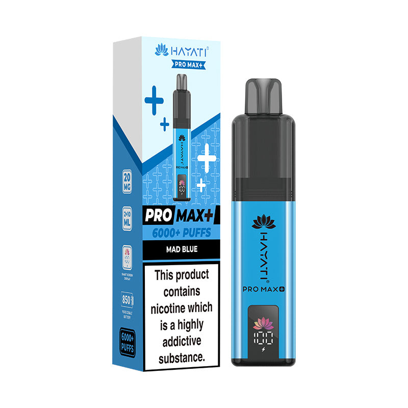 Hayati Pro Max+ 6K Prefilled Pod Kit Mad Blue